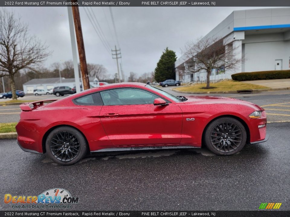 Rapid Red Metallic 2022 Ford Mustang GT Premium Fastback Photo #4