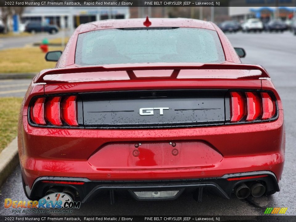 Exhaust of 2022 Ford Mustang GT Premium Fastback Photo #7