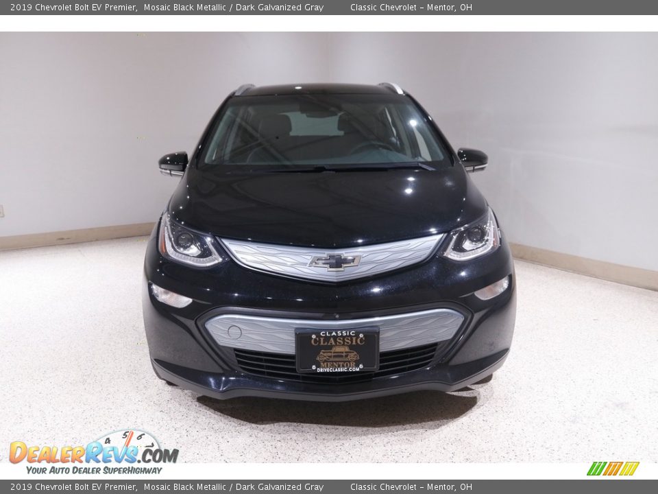 2019 Chevrolet Bolt EV Premier Mosaic Black Metallic / Dark Galvanized Gray Photo #2