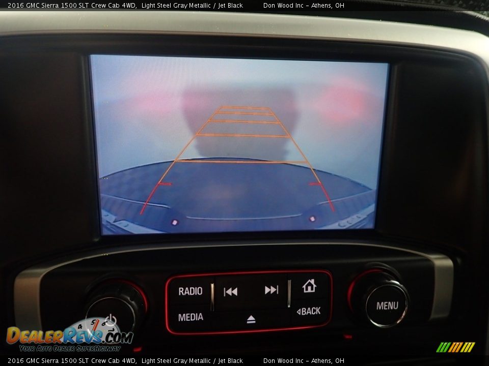 2016 GMC Sierra 1500 SLT Crew Cab 4WD Light Steel Gray Metallic / Jet Black Photo #3