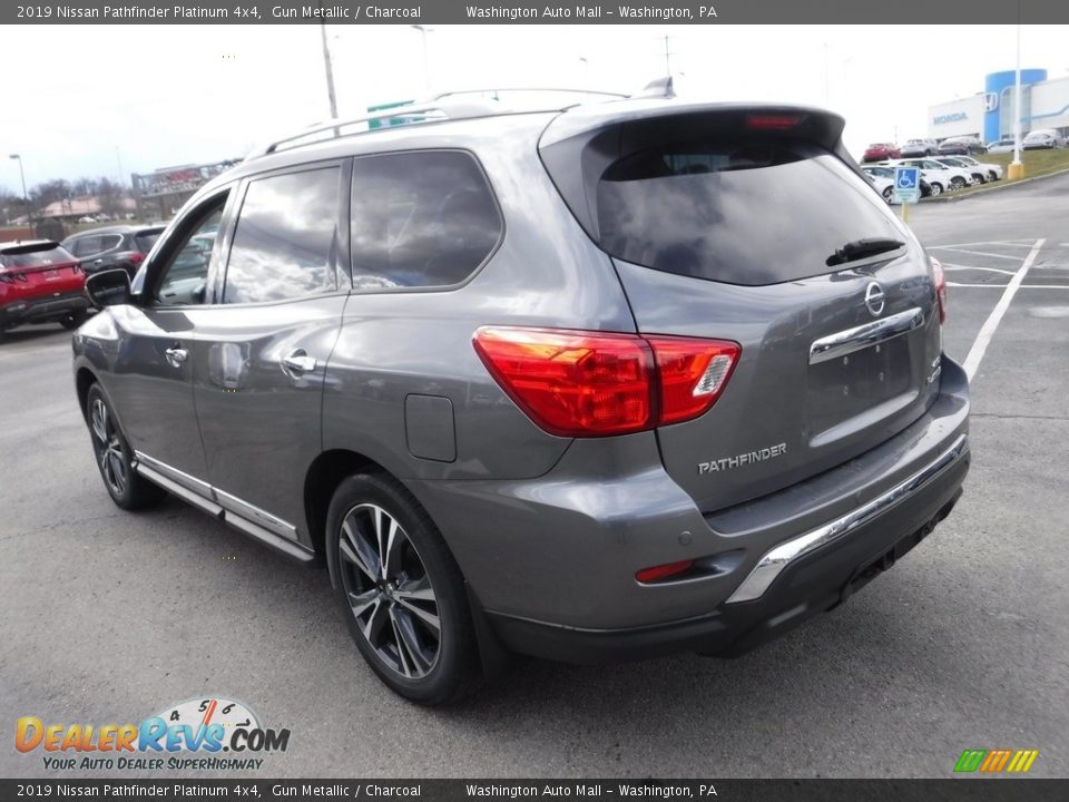 2019 Nissan Pathfinder Platinum 4x4 Gun Metallic / Charcoal Photo #7