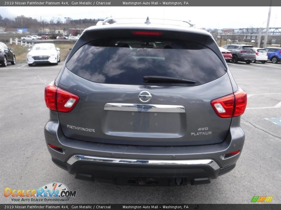 2019 Nissan Pathfinder Platinum 4x4 Gun Metallic / Charcoal Photo #8