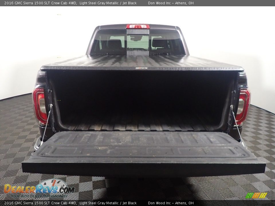 2016 GMC Sierra 1500 SLT Crew Cab 4WD Light Steel Gray Metallic / Jet Black Photo #13