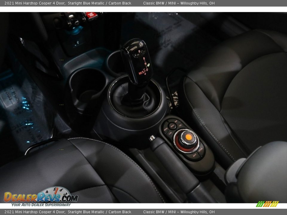 2021 Mini Hardtop Cooper 4 Door Starlight Blue Metallic / Carbon Black Photo #15