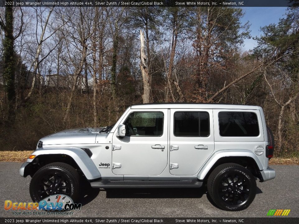 Silver Zynith 2023 Jeep Wrangler Unlimited High Altitude 4x4 Photo #1