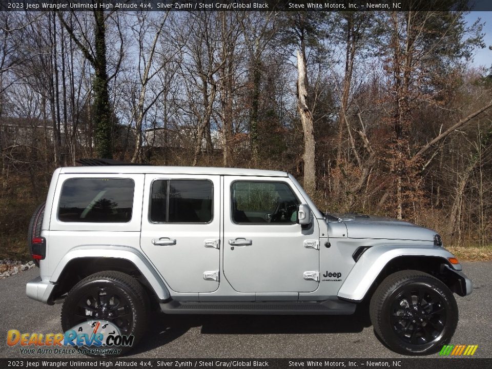 Silver Zynith 2023 Jeep Wrangler Unlimited High Altitude 4x4 Photo #5