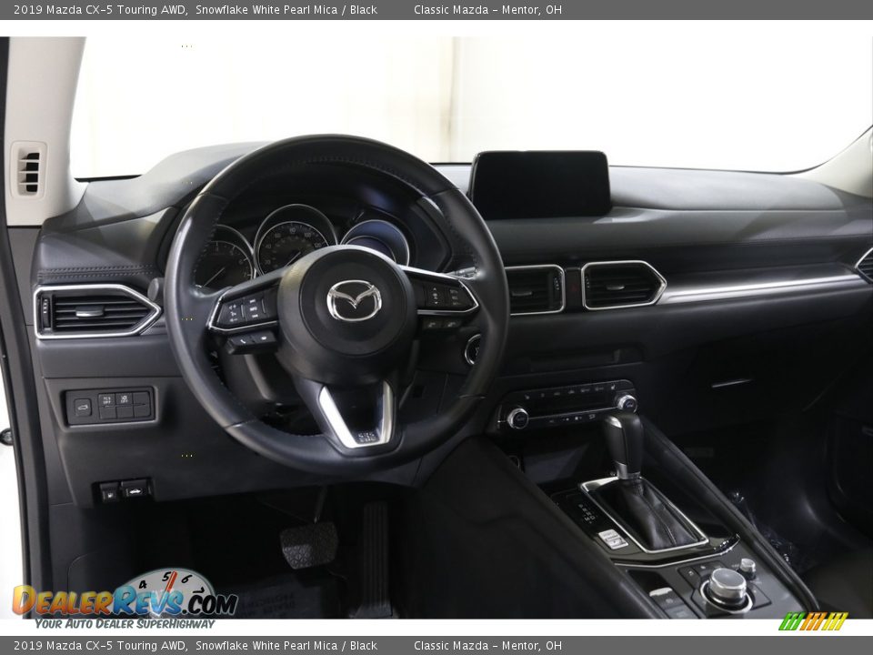 2019 Mazda CX-5 Touring AWD Snowflake White Pearl Mica / Black Photo #6