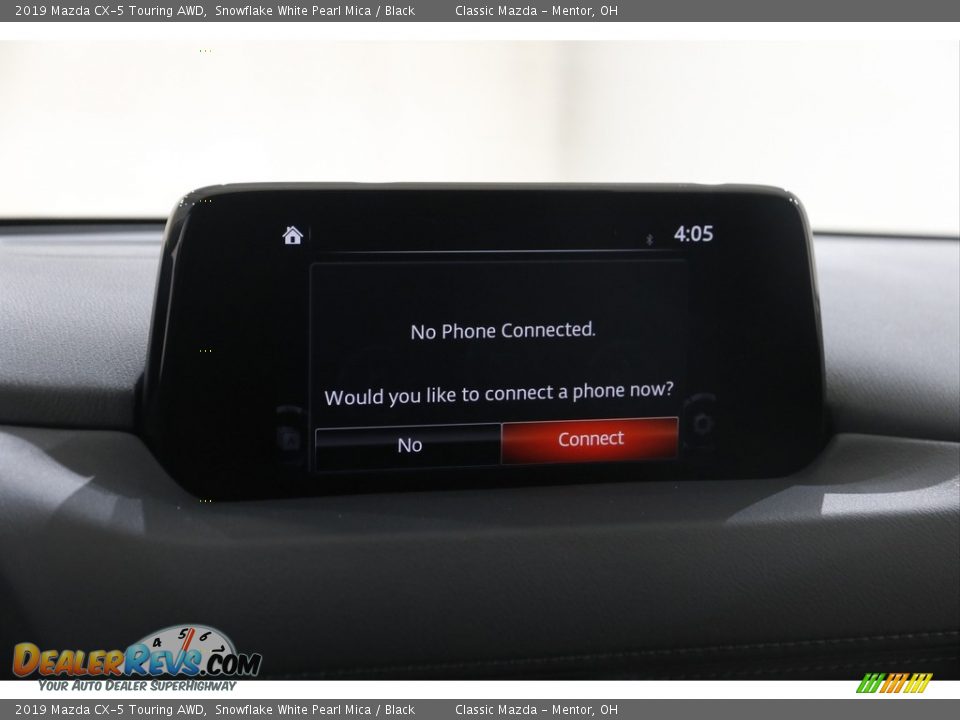 2019 Mazda CX-5 Touring AWD Snowflake White Pearl Mica / Black Photo #10