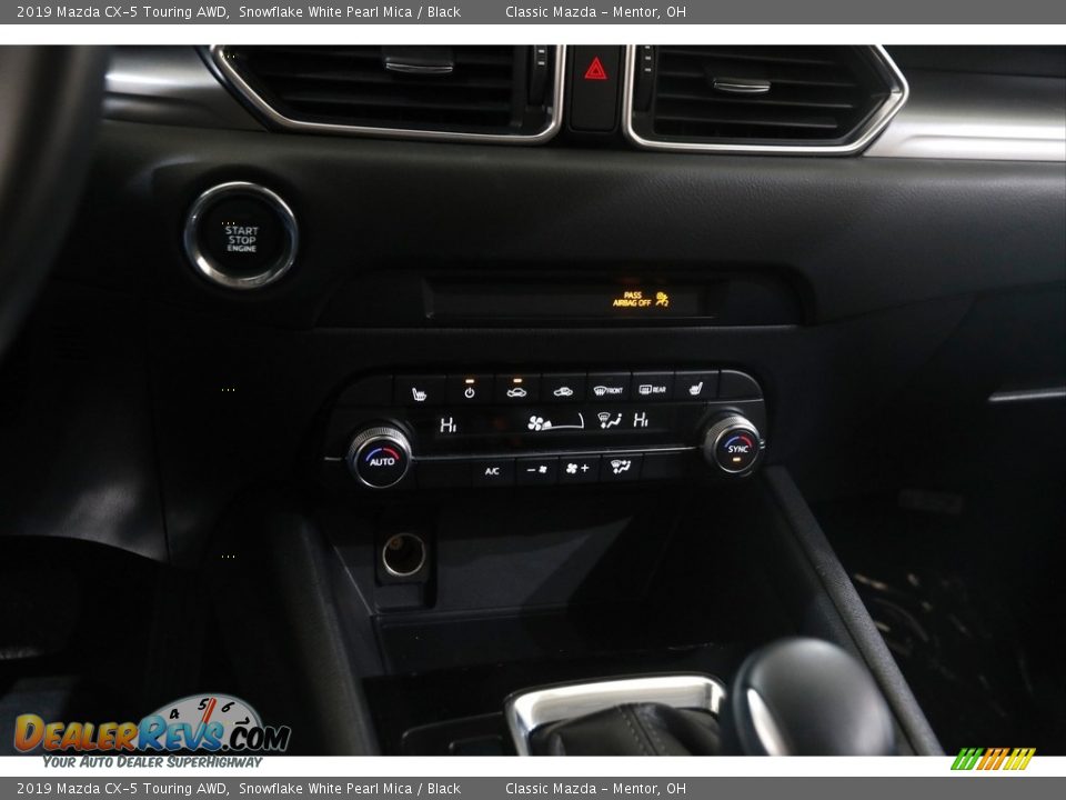 2019 Mazda CX-5 Touring AWD Snowflake White Pearl Mica / Black Photo #13