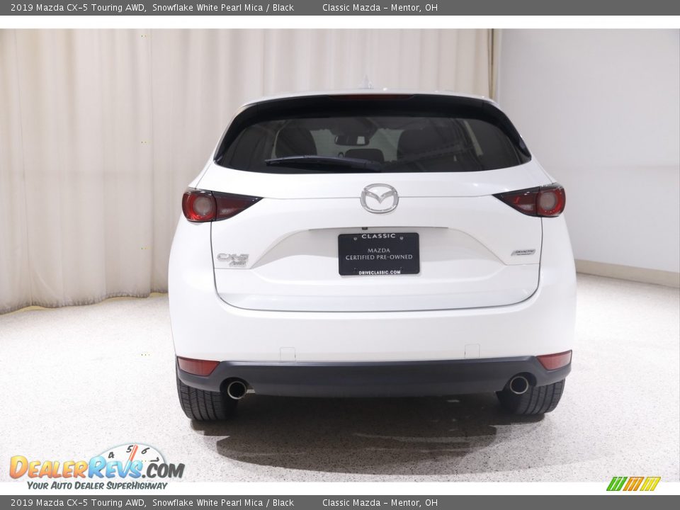 2019 Mazda CX-5 Touring AWD Snowflake White Pearl Mica / Black Photo #18