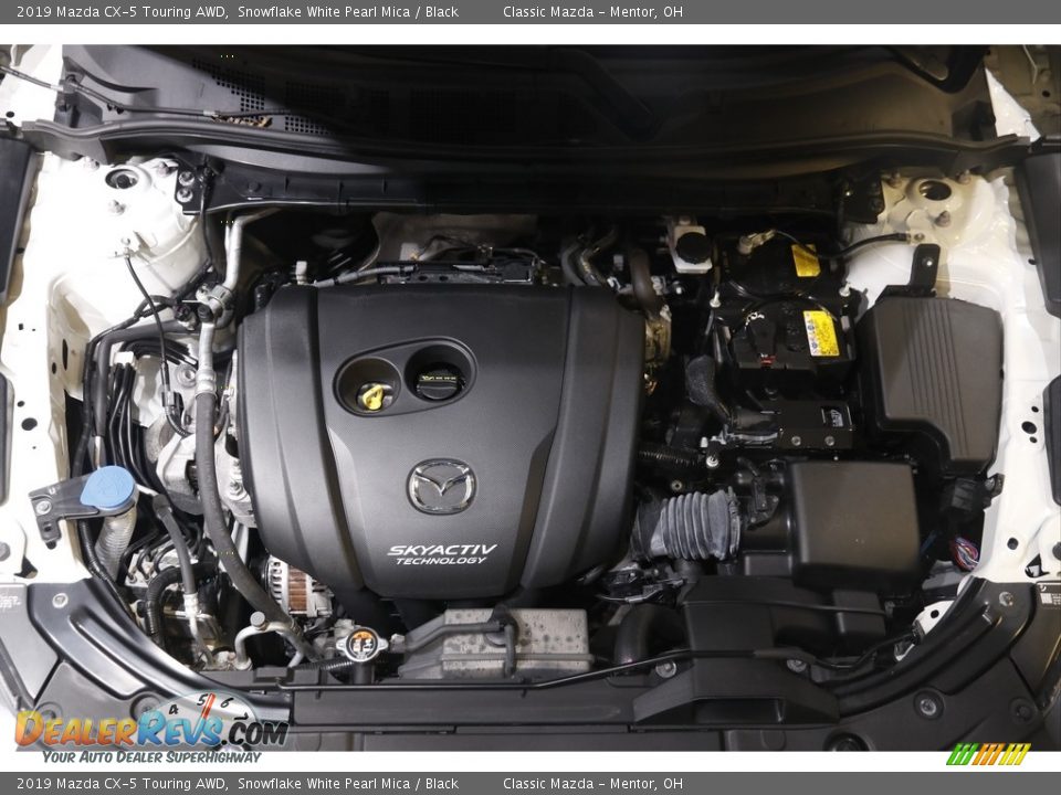 2019 Mazda CX-5 Touring AWD Snowflake White Pearl Mica / Black Photo #19
