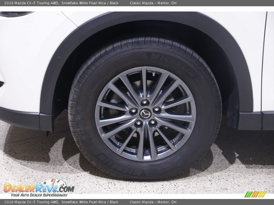 2019 Mazda CX-5 Touring AWD Snowflake White Pearl Mica / Black Photo #20