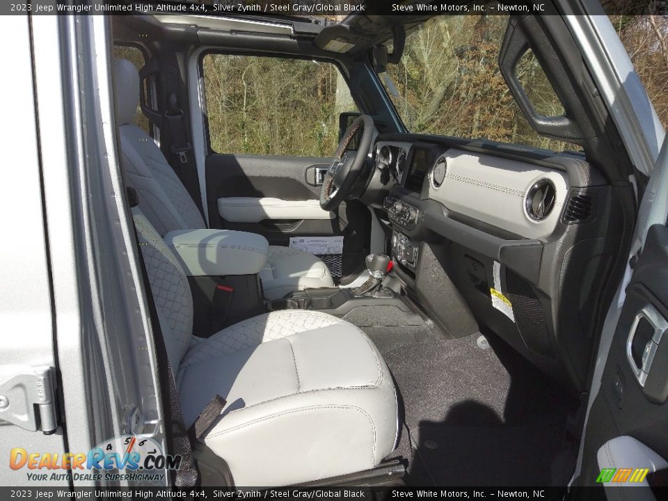 Front Seat of 2023 Jeep Wrangler Unlimited High Altitude 4x4 Photo #18