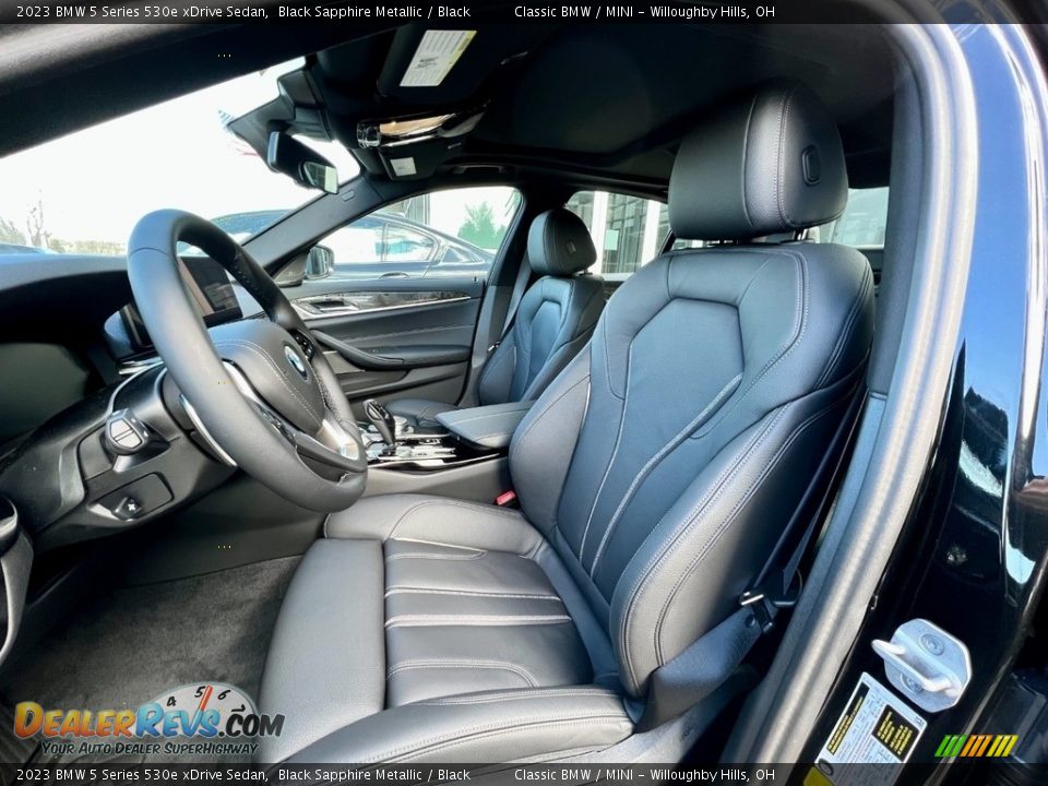 Front Seat of 2023 BMW 5 Series 530e xDrive Sedan Photo #4