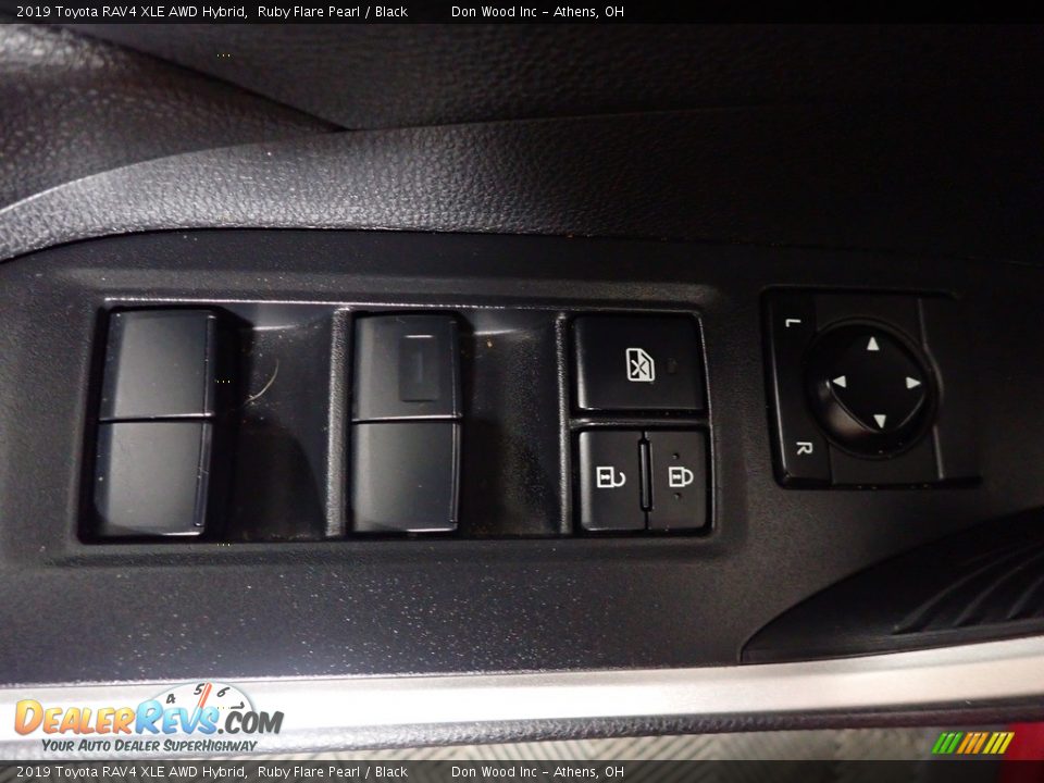 2019 Toyota RAV4 XLE AWD Hybrid Ruby Flare Pearl / Black Photo #18
