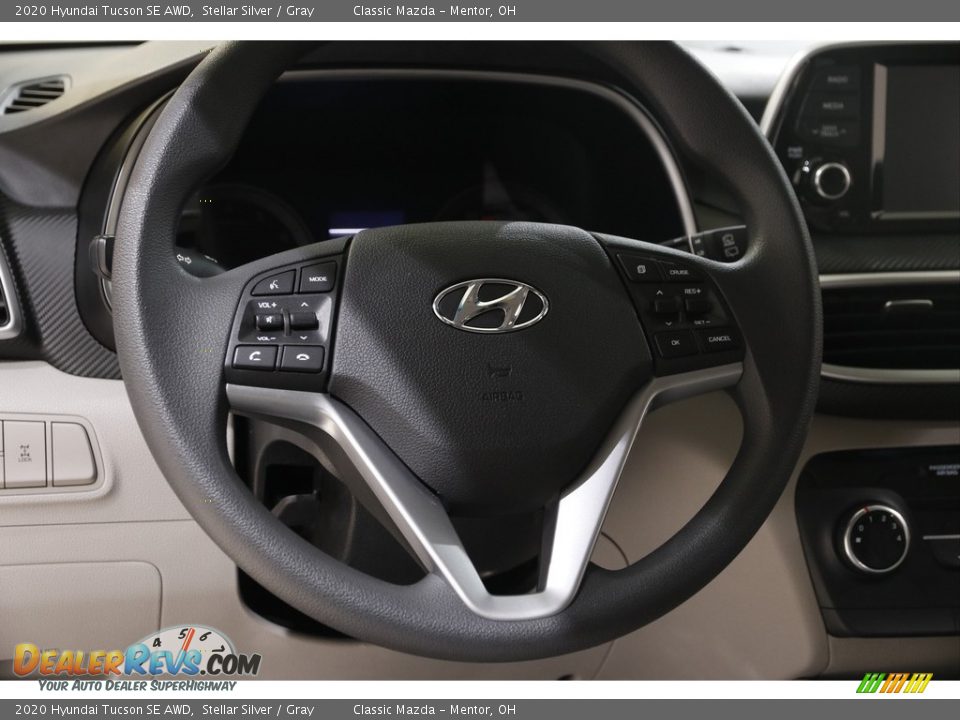 2020 Hyundai Tucson SE AWD Stellar Silver / Gray Photo #7