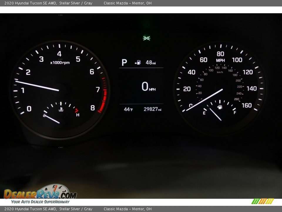 2020 Hyundai Tucson SE AWD Stellar Silver / Gray Photo #8