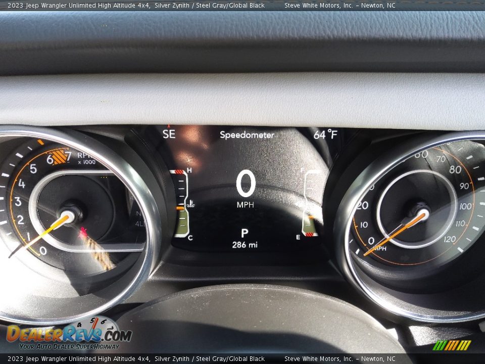 2023 Jeep Wrangler Unlimited High Altitude 4x4 Gauges Photo #22