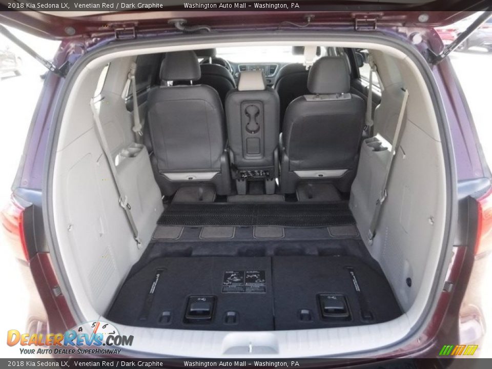 2018 Kia Sedona LX Venetian Red / Dark Graphite Photo #28