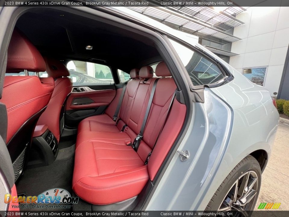 Rear Seat of 2023 BMW 4 Series 430i xDrive Gran Coupe Photo #4