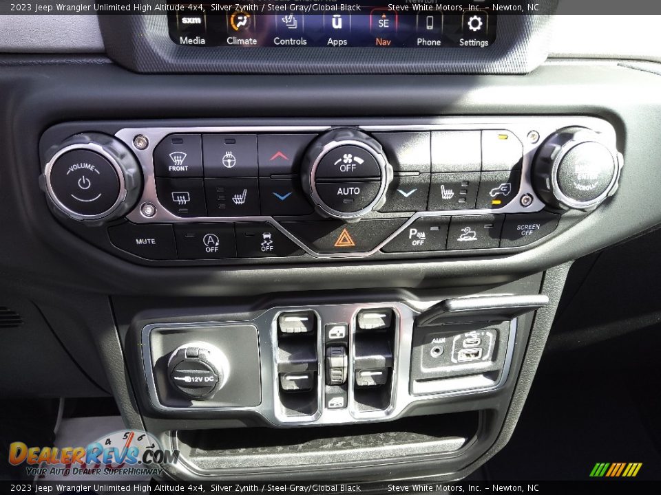 Controls of 2023 Jeep Wrangler Unlimited High Altitude 4x4 Photo #29