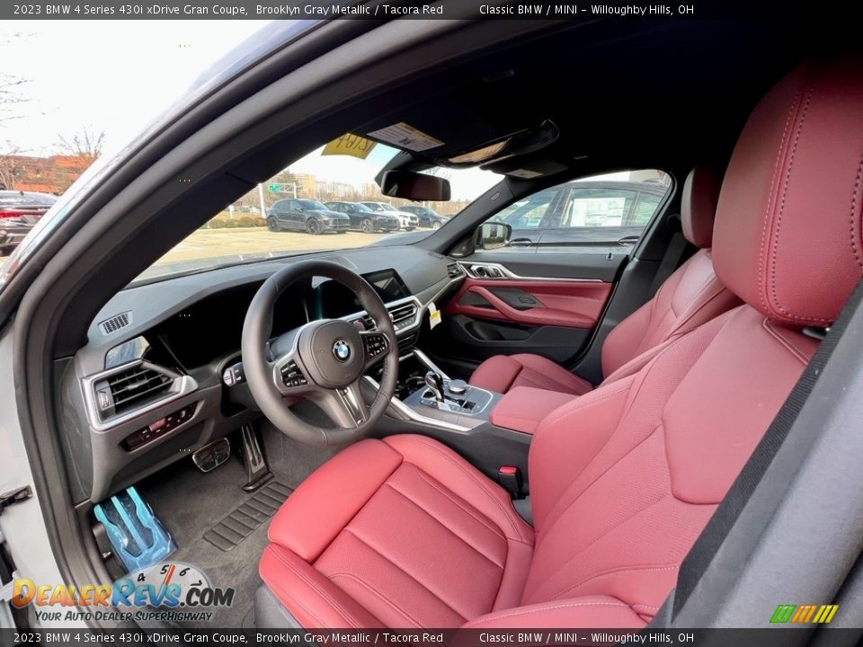 Tacora Red Interior - 2023 BMW 4 Series 430i xDrive Gran Coupe Photo #8