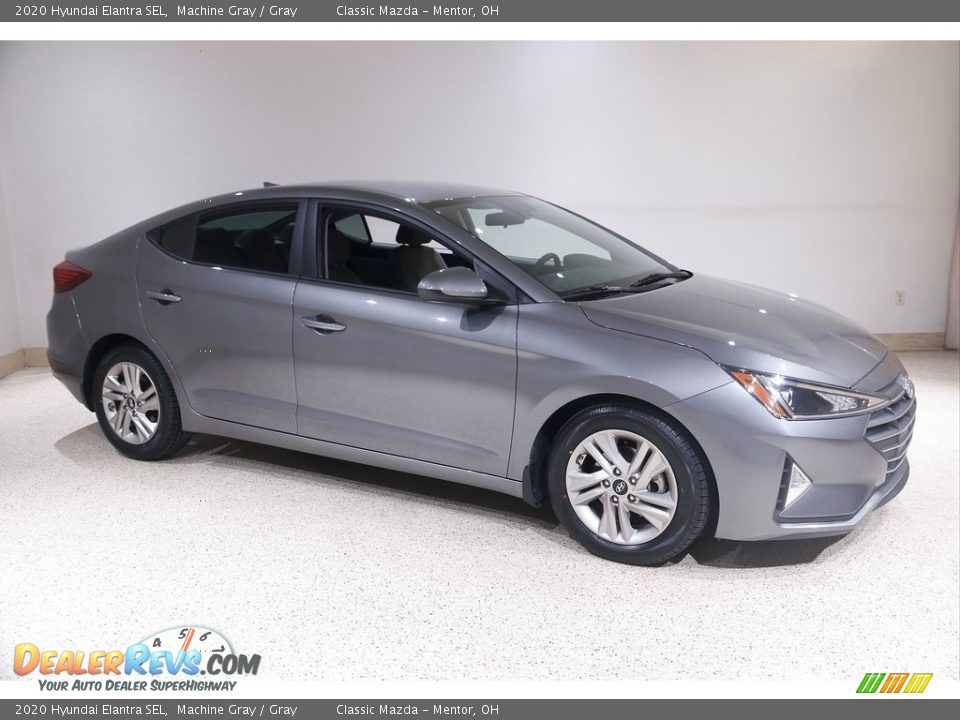 2020 Hyundai Elantra SEL Machine Gray / Gray Photo #1