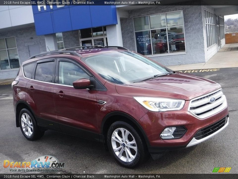 2018 Ford Escape SEL 4WD Cinnamon Glaze / Charcoal Black Photo #1