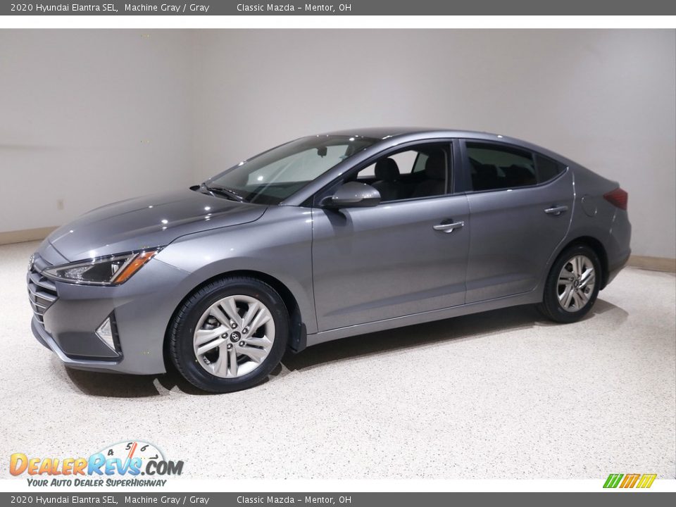2020 Hyundai Elantra SEL Machine Gray / Gray Photo #3