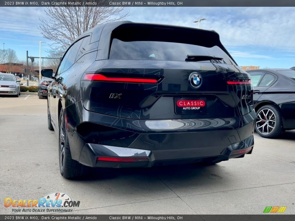 2023 BMW iX M60 Dark Graphite Metallic / Amido Photo #3