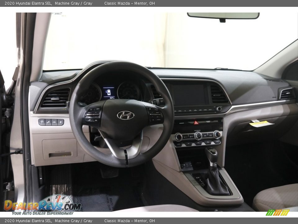 2020 Hyundai Elantra SEL Machine Gray / Gray Photo #6