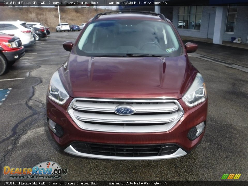 2018 Ford Escape SEL 4WD Cinnamon Glaze / Charcoal Black Photo #5