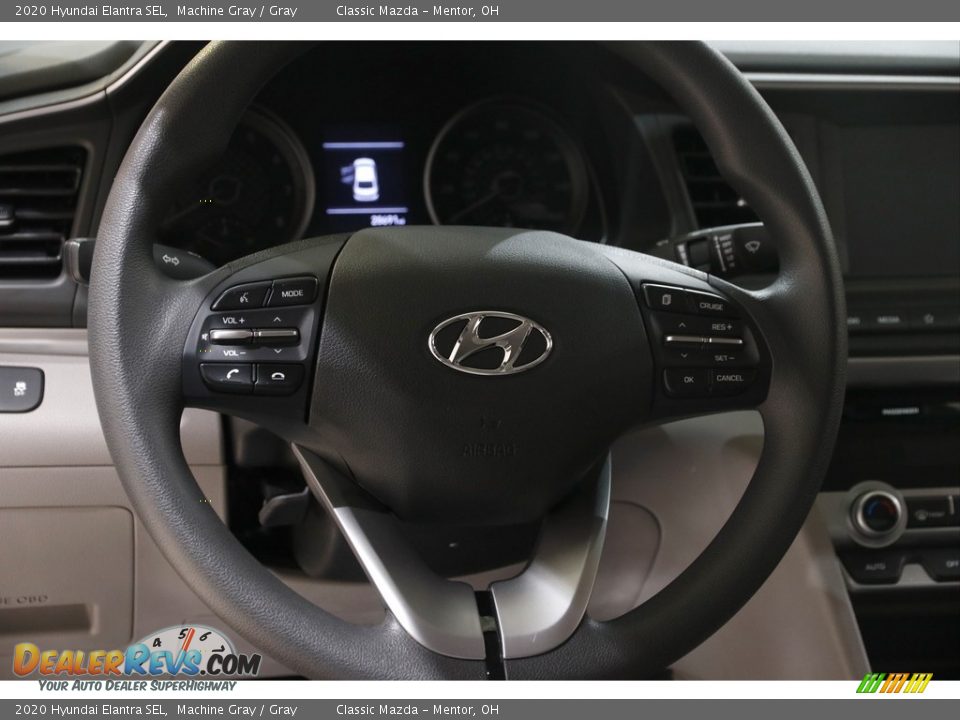 2020 Hyundai Elantra SEL Machine Gray / Gray Photo #7
