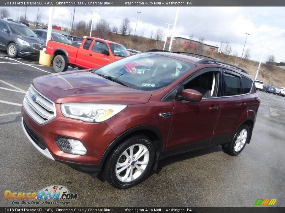 2018 Ford Escape SEL 4WD Cinnamon Glaze / Charcoal Black Photo #6