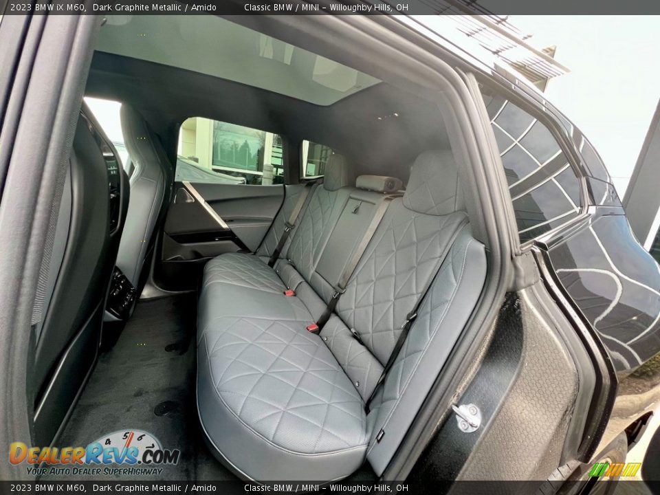 Rear Seat of 2023 BMW iX M60 Photo #7