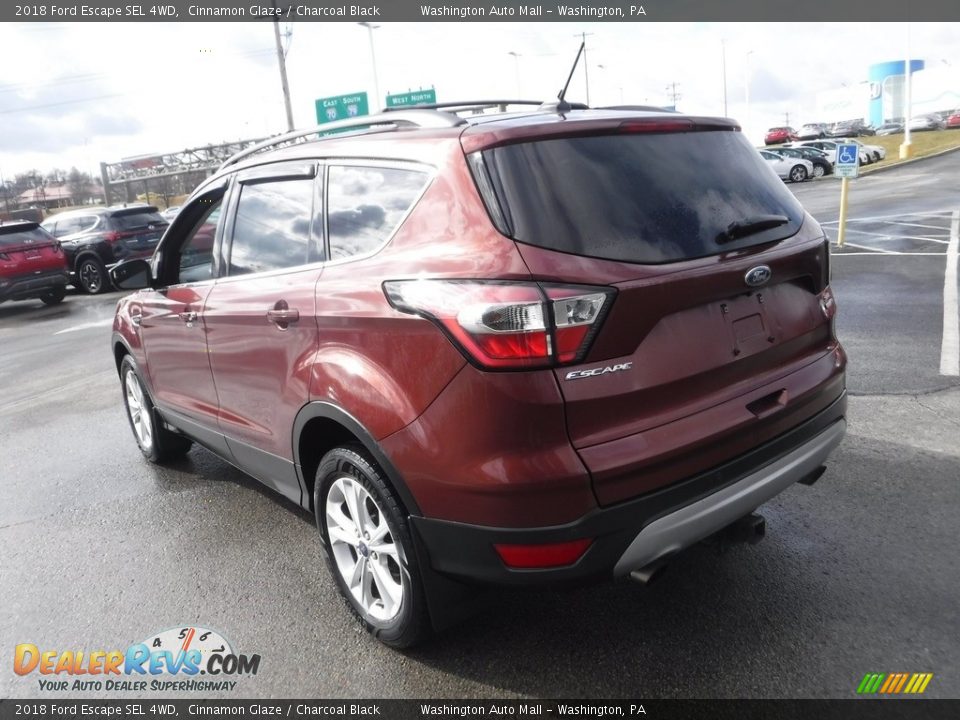 2018 Ford Escape SEL 4WD Cinnamon Glaze / Charcoal Black Photo #9