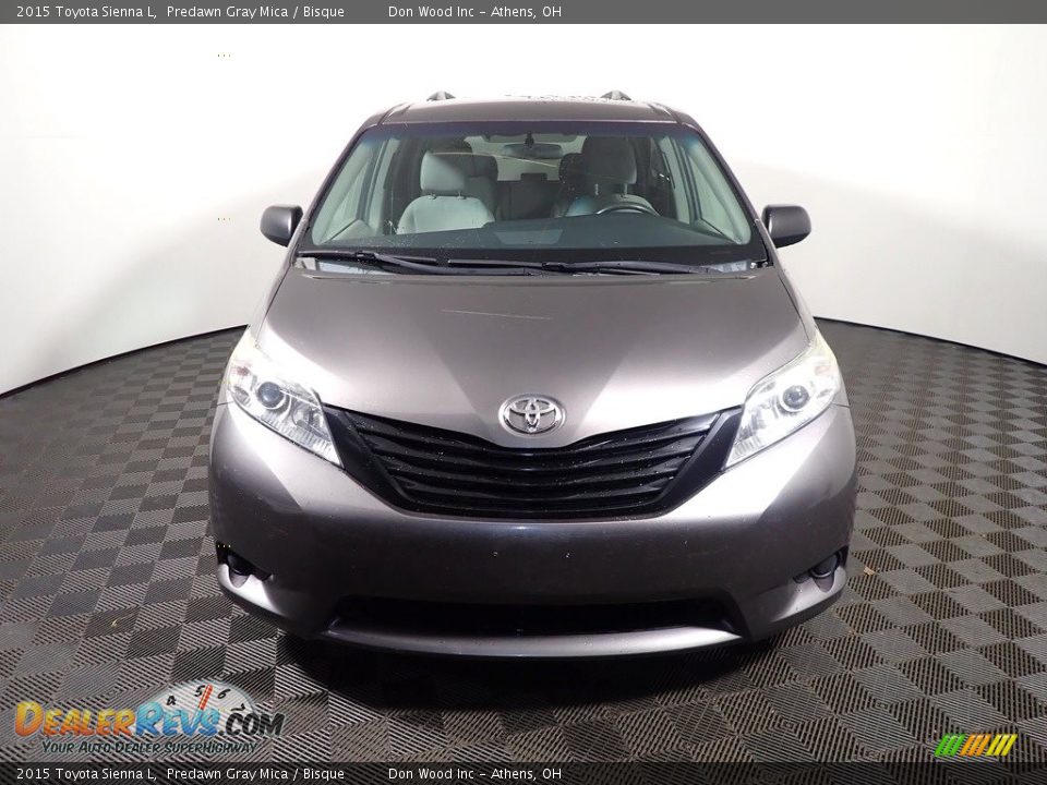 2015 Toyota Sienna L Predawn Gray Mica / Bisque Photo #4