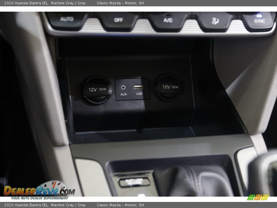 2020 Hyundai Elantra SEL Machine Gray / Gray Photo #12