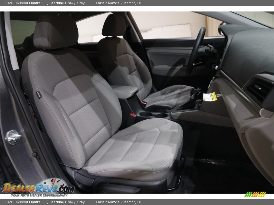 2020 Hyundai Elantra SEL Machine Gray / Gray Photo #14