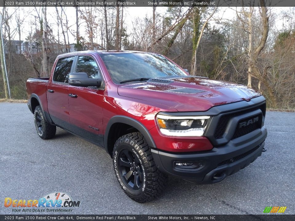 Front 3/4 View of 2023 Ram 1500 Rebel Crew Cab 4x4 Photo #4