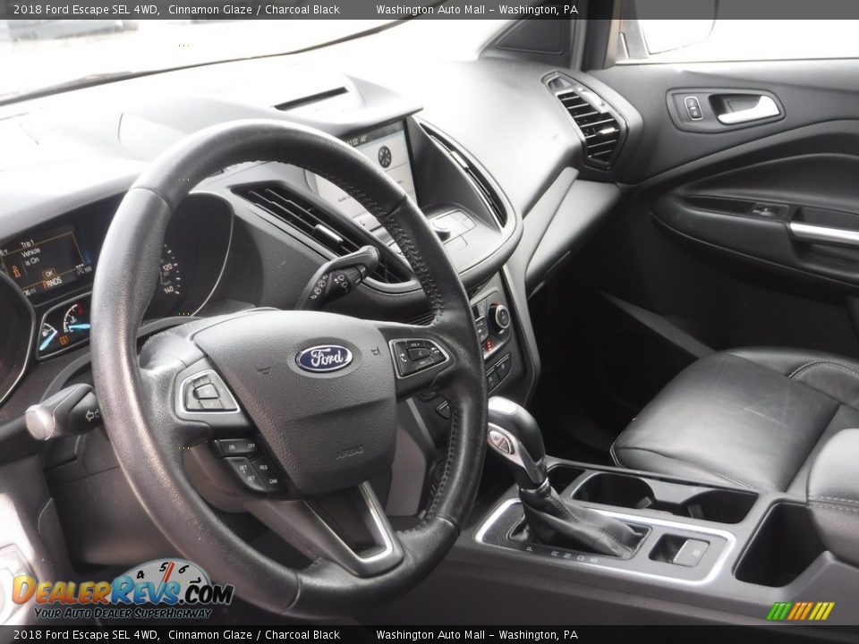 2018 Ford Escape SEL 4WD Cinnamon Glaze / Charcoal Black Photo #12