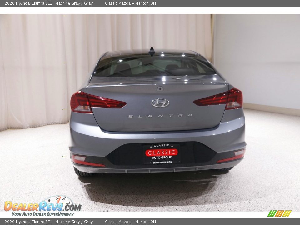 2020 Hyundai Elantra SEL Machine Gray / Gray Photo #17