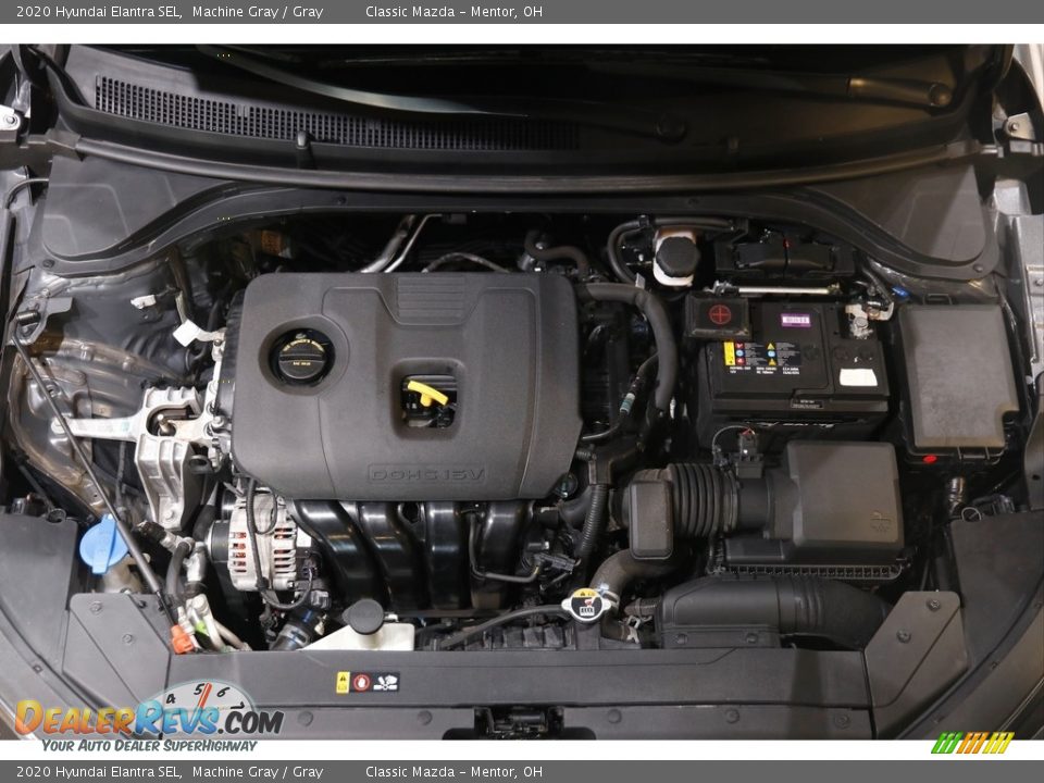 2020 Hyundai Elantra SEL Machine Gray / Gray Photo #18