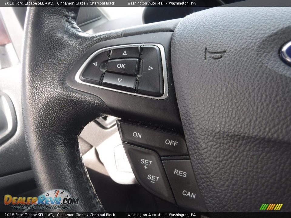 2018 Ford Escape SEL 4WD Cinnamon Glaze / Charcoal Black Photo #23