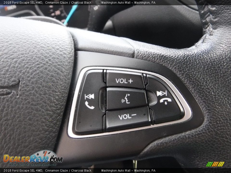 2018 Ford Escape SEL 4WD Cinnamon Glaze / Charcoal Black Photo #24