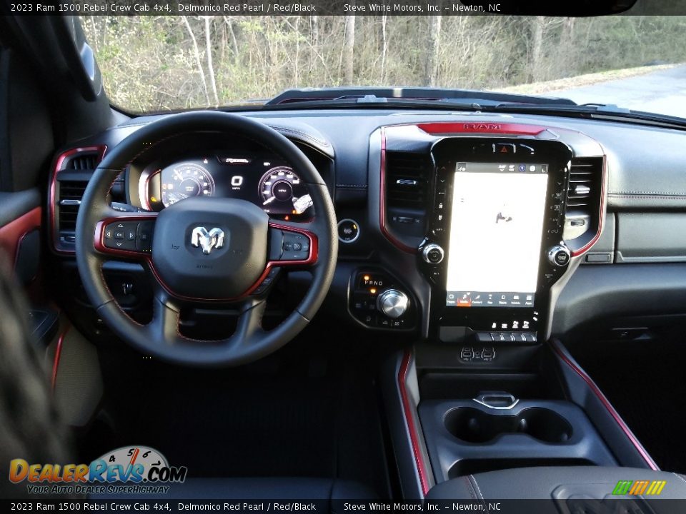 Dashboard of 2023 Ram 1500 Rebel Crew Cab 4x4 Photo #18