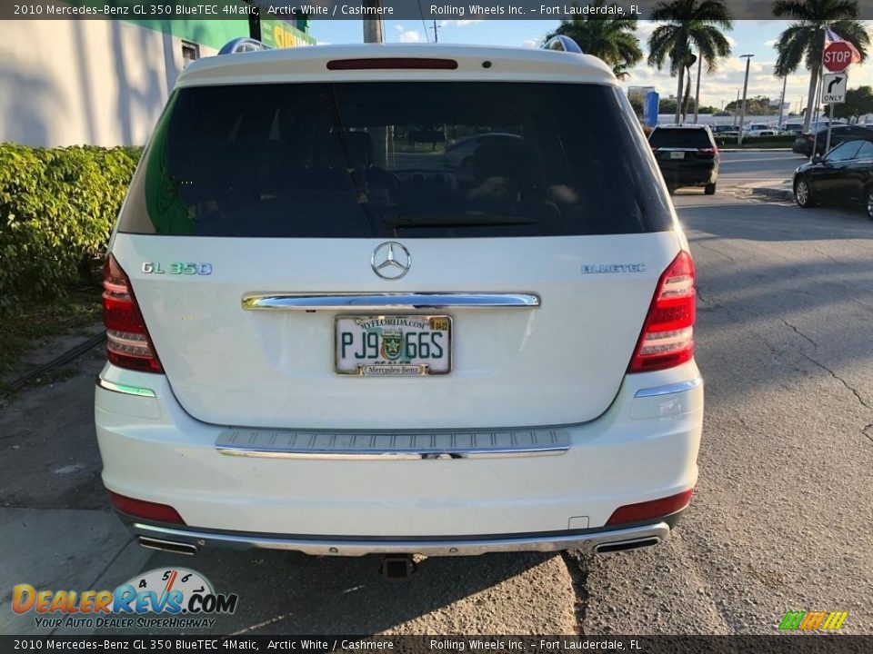 2010 Mercedes-Benz GL 350 BlueTEC 4Matic Arctic White / Cashmere Photo #5
