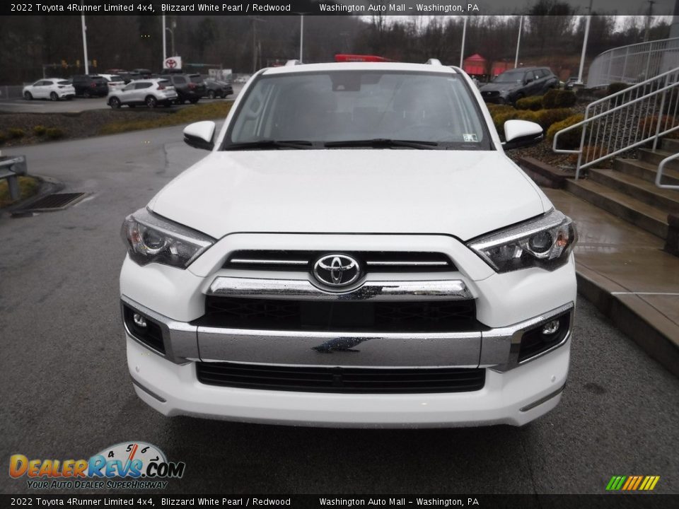 2022 Toyota 4Runner Limited 4x4 Blizzard White Pearl / Redwood Photo #13