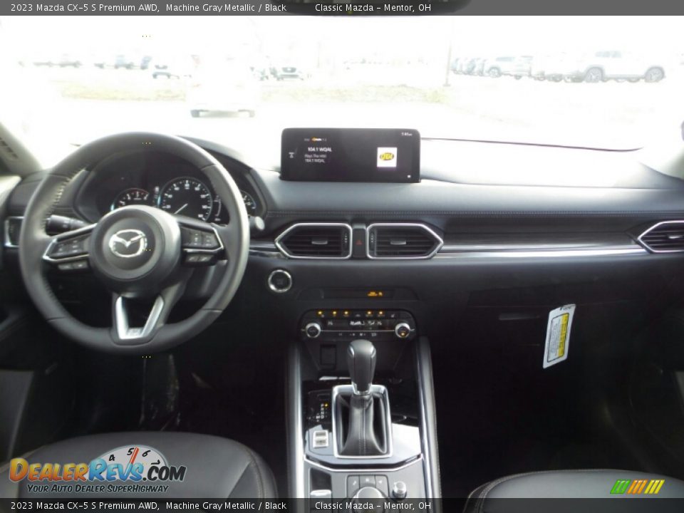 2023 Mazda CX-5 S Premium AWD Machine Gray Metallic / Black Photo #3