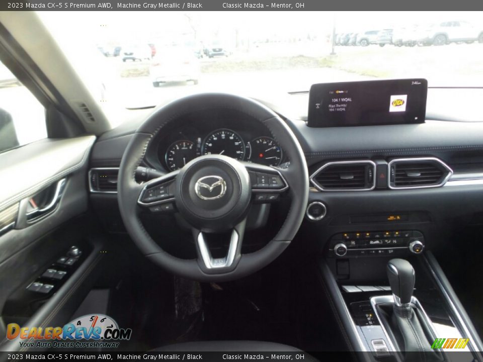 2023 Mazda CX-5 S Premium AWD Machine Gray Metallic / Black Photo #4